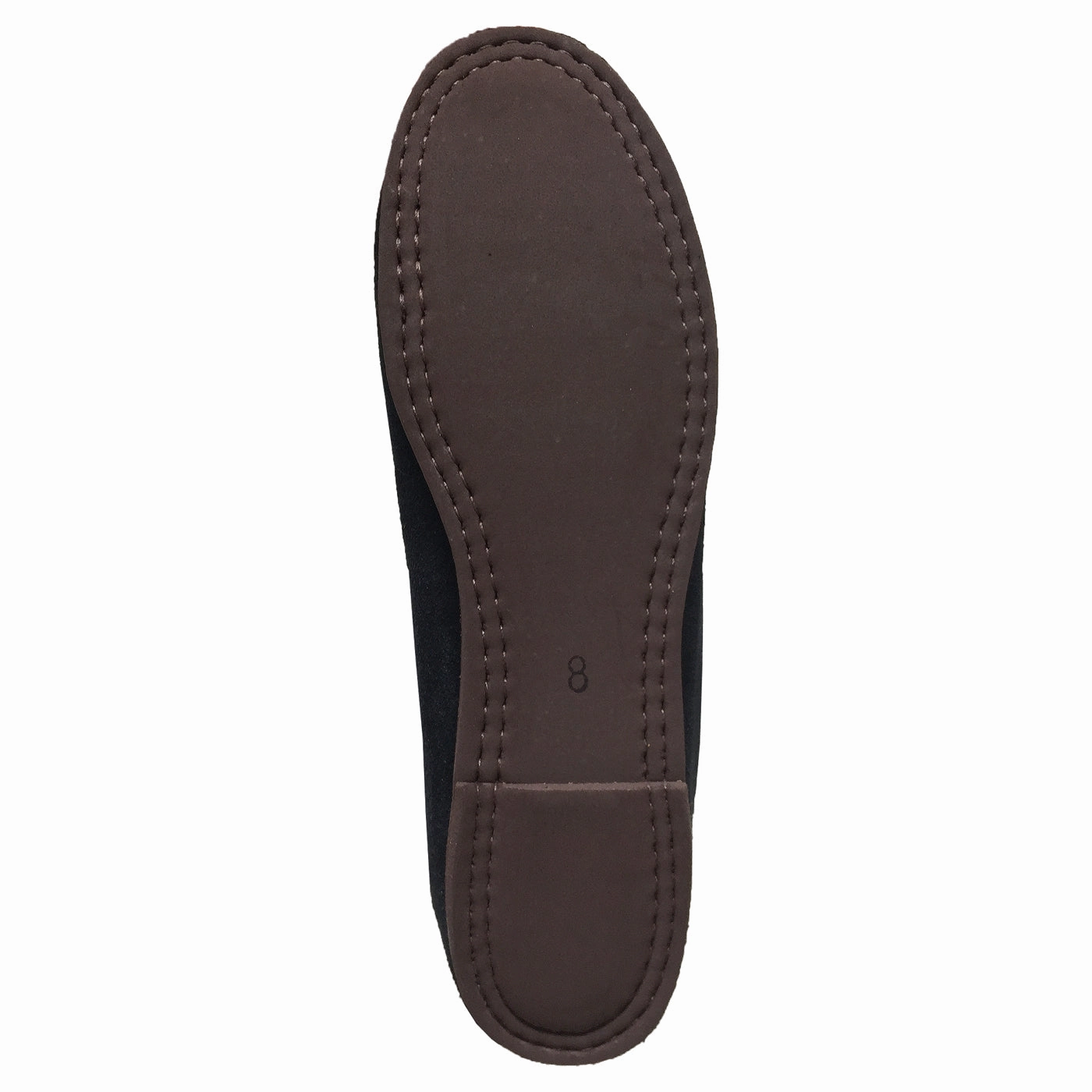 Women's Rubber Sole Black Beaded Moccasins Running Shoes Discounts