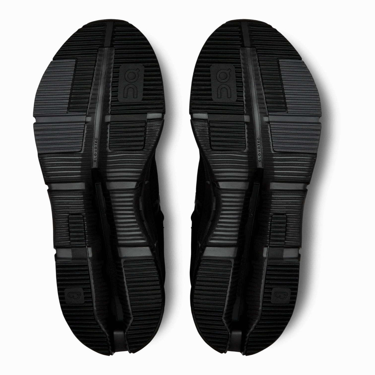 On Cloudnova 2 "New Generation" All Black 3ME30210485 Shoes To Run In The Snow