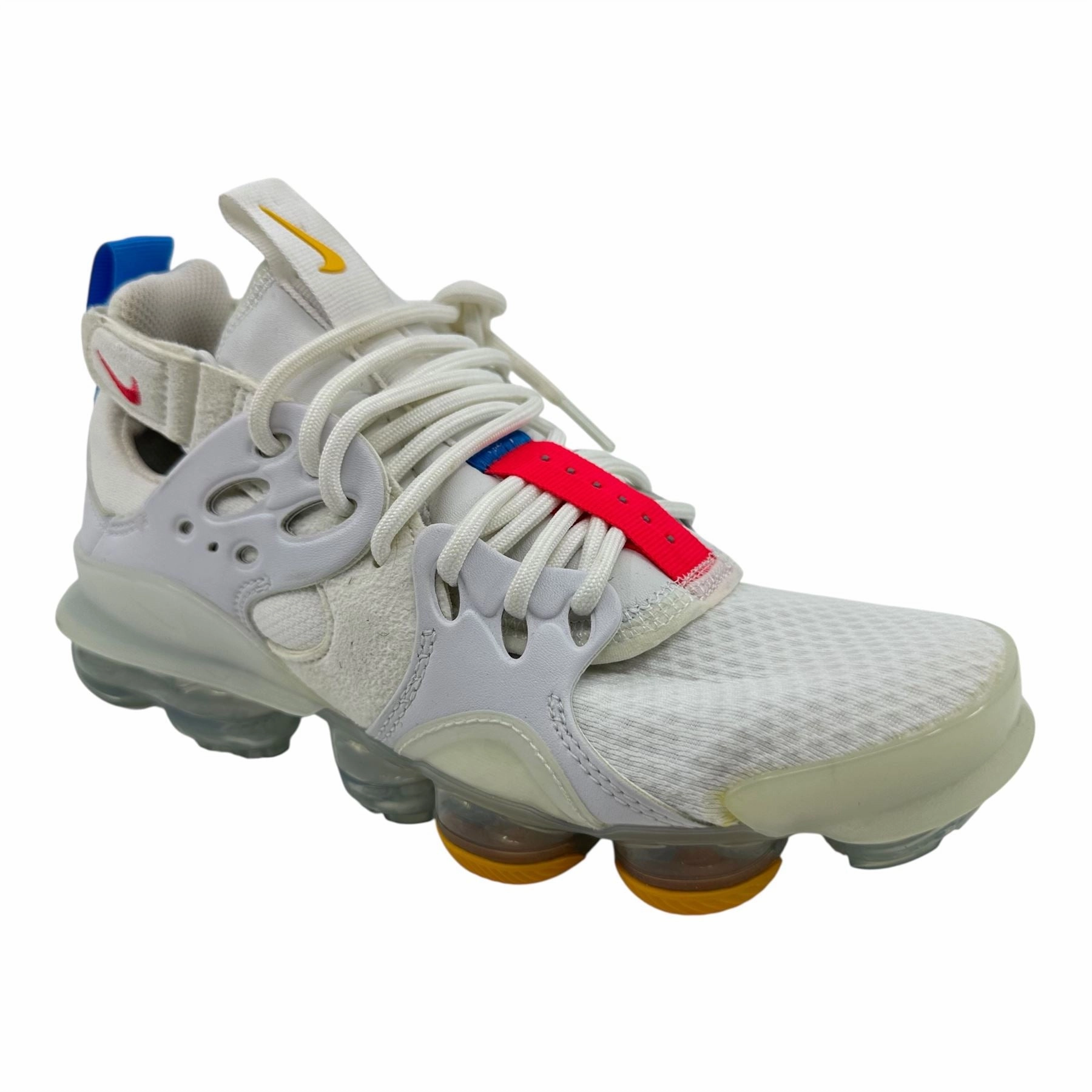 Charm City Run Shoes Nike Air DSVM Summit White Red Orbit Womens Size 8 Athletic Sneaker