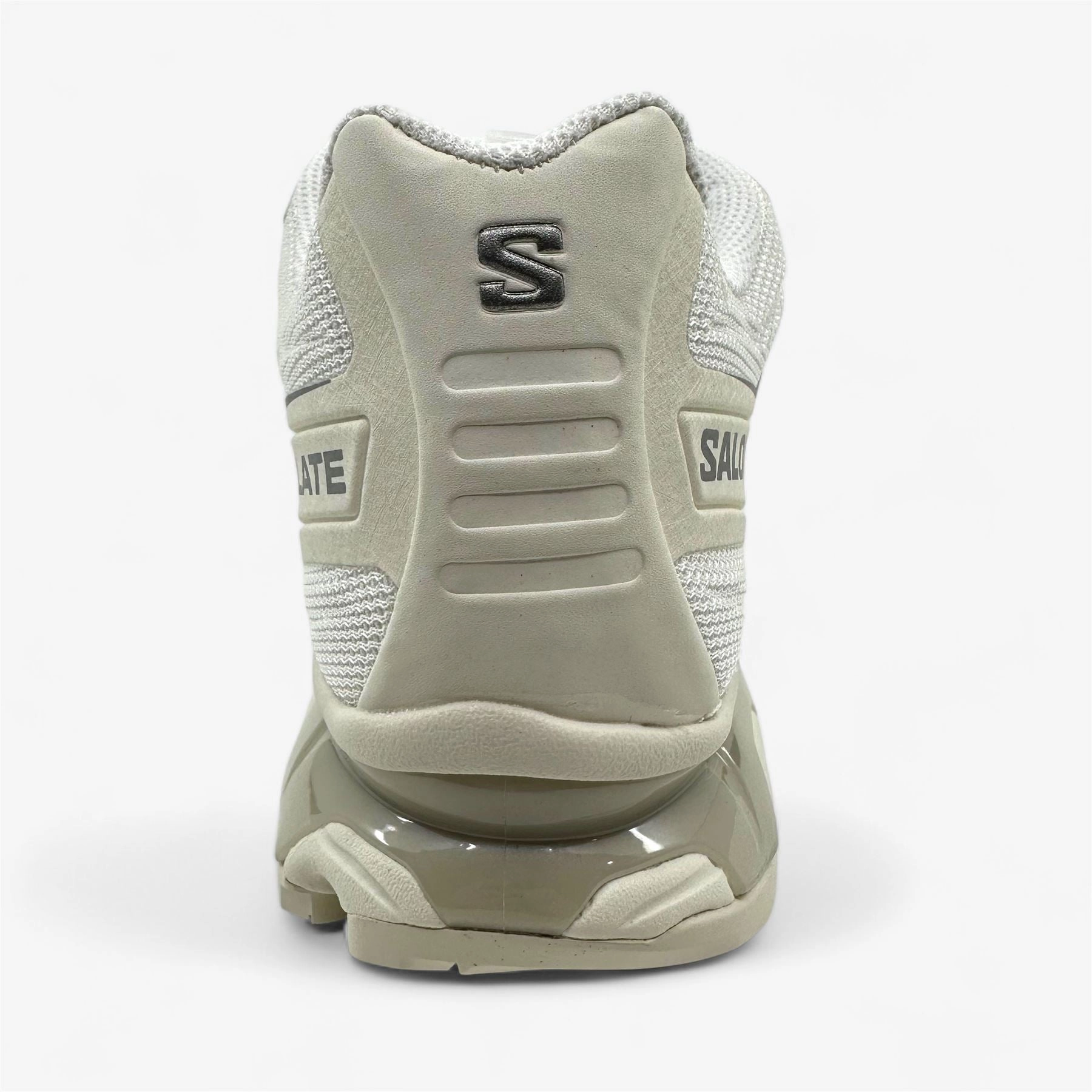 Salomon XT-Slate Vanilla Ice White Silver Mens Size 11.5 Athletic Sneaker Normal Trail Running Shoes