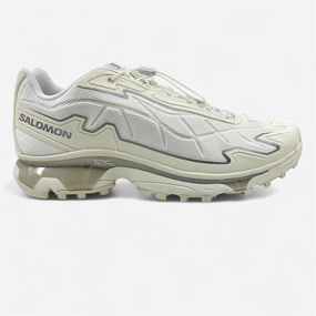 Salomon XT-Slate Vanilla Ice White Silver Mens Size 11.5 Athletic Sneaker Best Running Shoes On Amazon