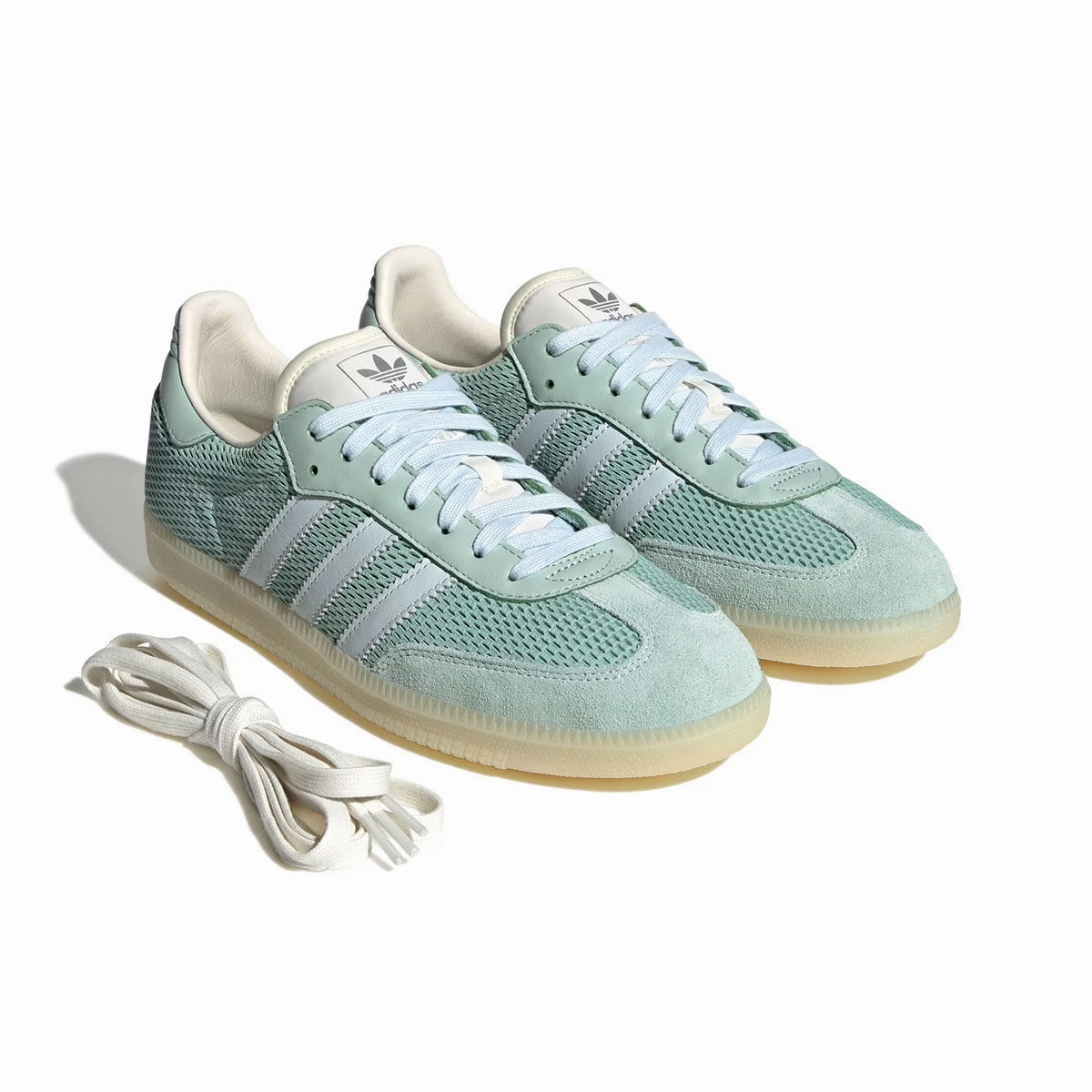 Adidas Slip Resistant Shoes Samba OG 'Hazy Green Sky Tint'