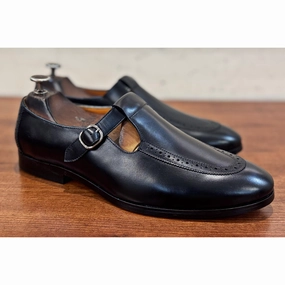 Desmos Ancient Greek Sandals Eden Black Sandals