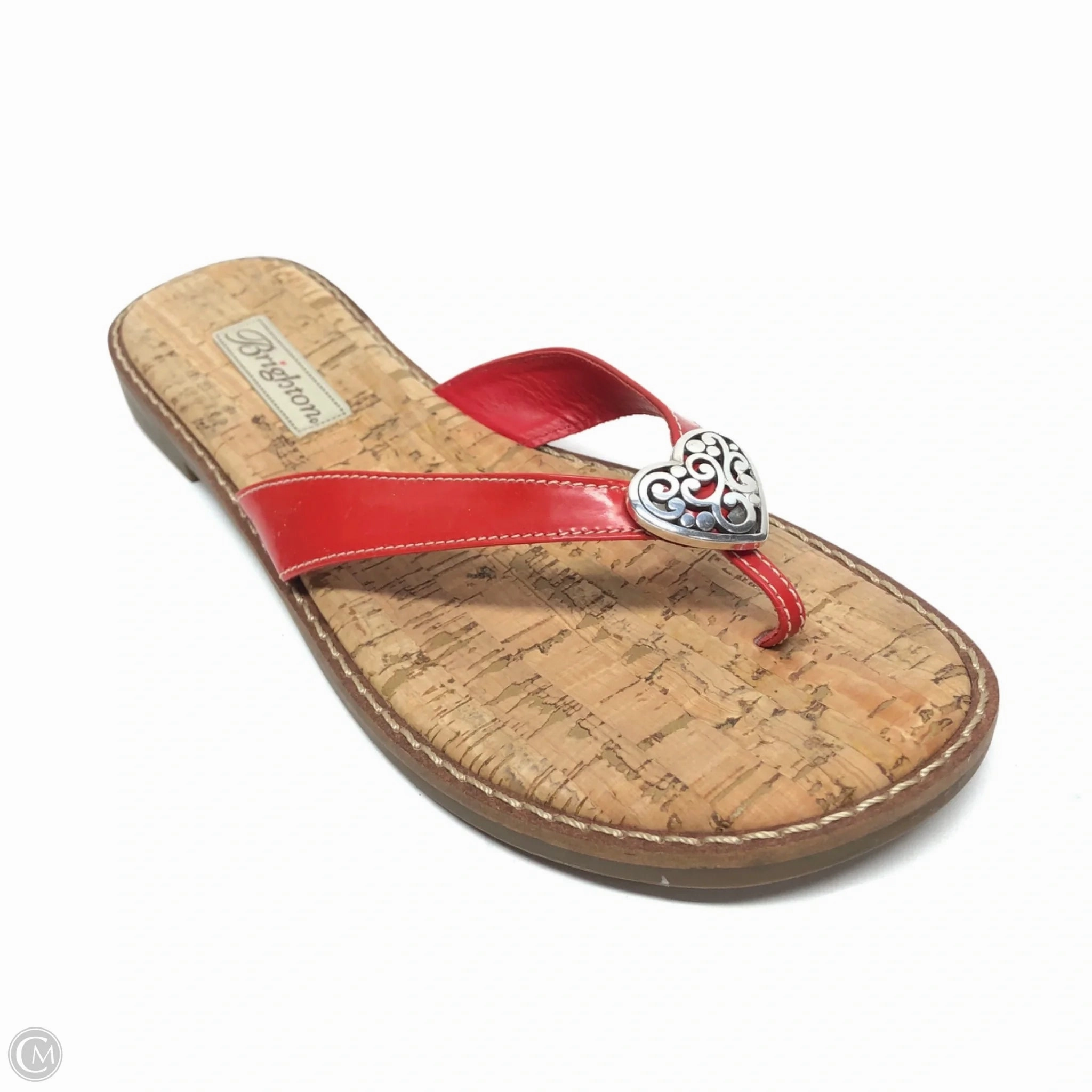 Sandals Flip Flops By Brighton In Red, Size: 8.5 Boc Flip Flops