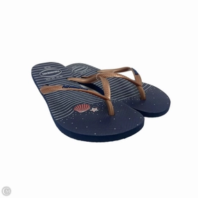 Models In Flip Flops Sandals Flip Flops By Havaianas In Blue, Size: 8
