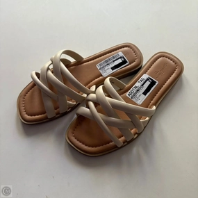 Sandals Flip Flops By Universal Thread In Cream, Size: 8 Fanning Flip Flops Sale