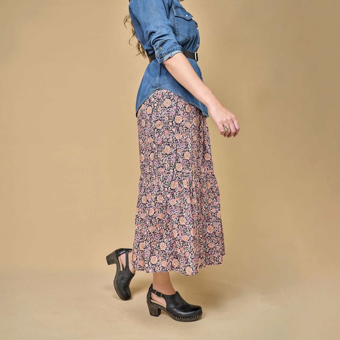 Casual Shoes With Ankle Support Sassy | Milled Burnished | Black