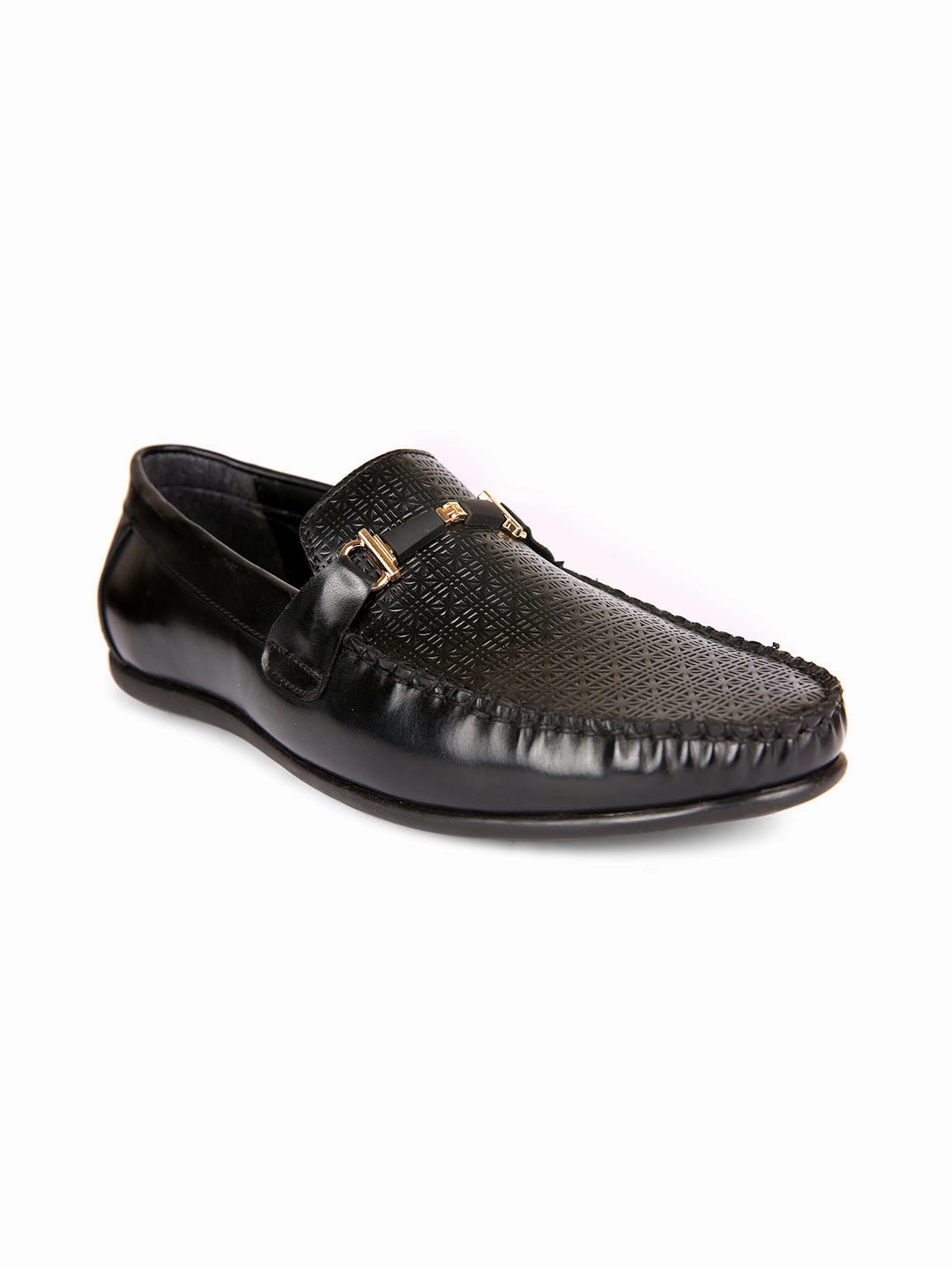 Stubbs Loafers Scandal Textured Loafers With Buckle