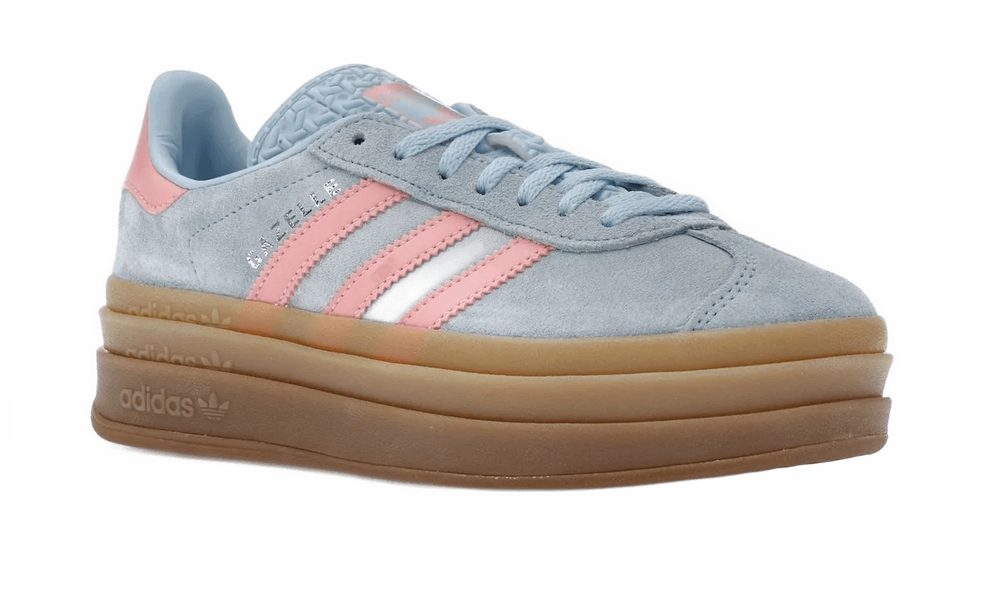 Most Popular Adidas Shoes Adidas Gazelle Bold Clear Sky Semi Pink Spark