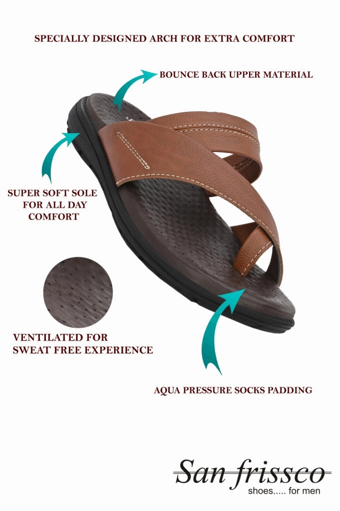 Free Target Slippers Select Tan Comfort Slippers