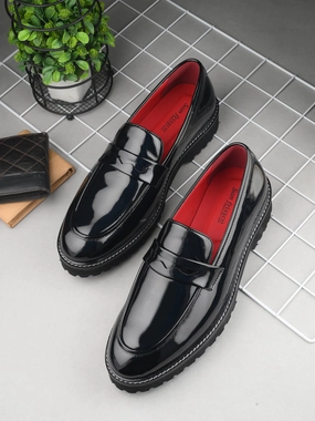 Best Loafers For Narrow Feet Seoul Black Chunky Loafers