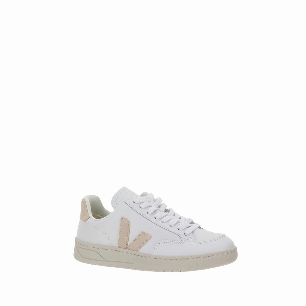 Metallic Platform Sneakers Veja White Rubber Low Top Sneakers