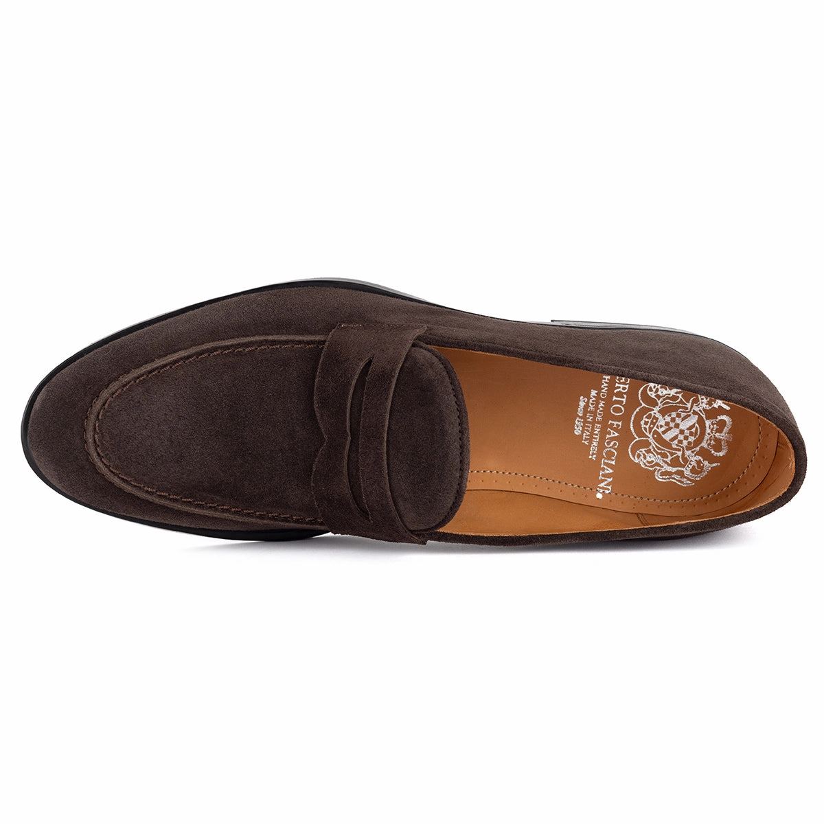 ESSENTIAL JASON 94092 <br>Moka loafers Italian Leather Loafers