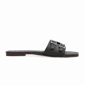 Moon Cake Slippers Black Casual Slipper CL2123