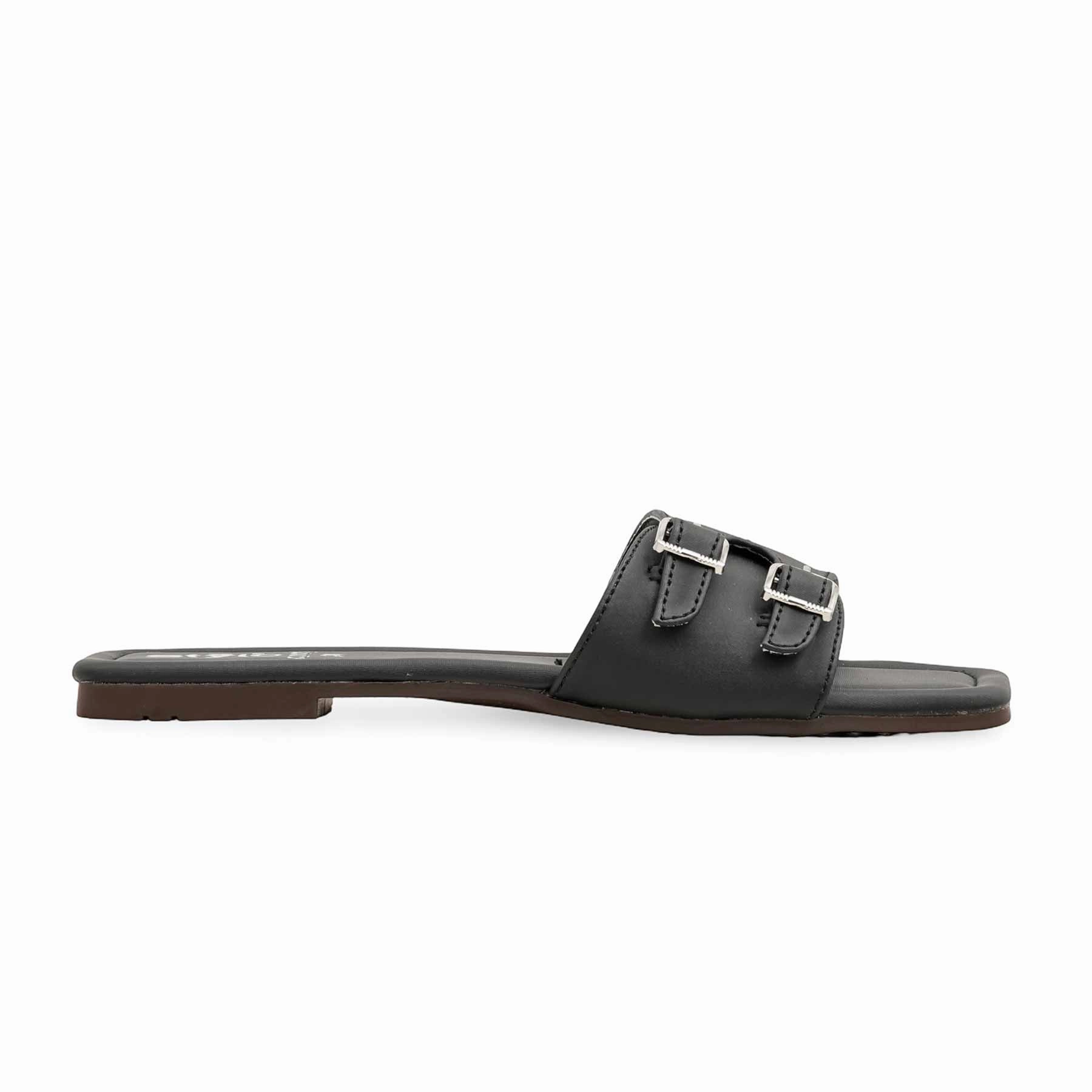 Loaf Slippers Black Casual Slipper CL2123