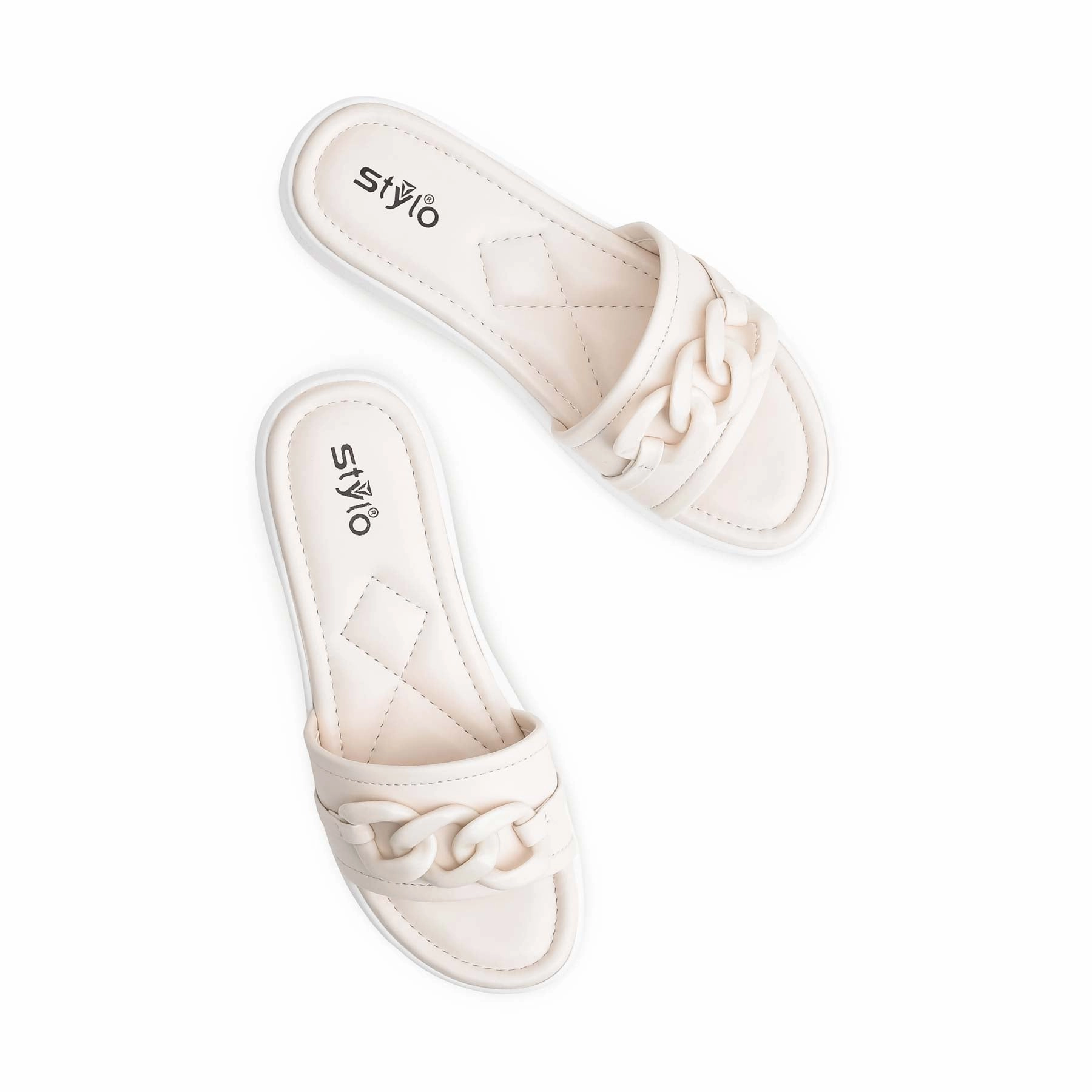 Norsso Slide Fawn Formal Slipper PU0482