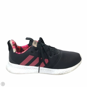 Shoes Athletic By Adidas In Black & Pink, Size: 9 Adidas Deck Shoes