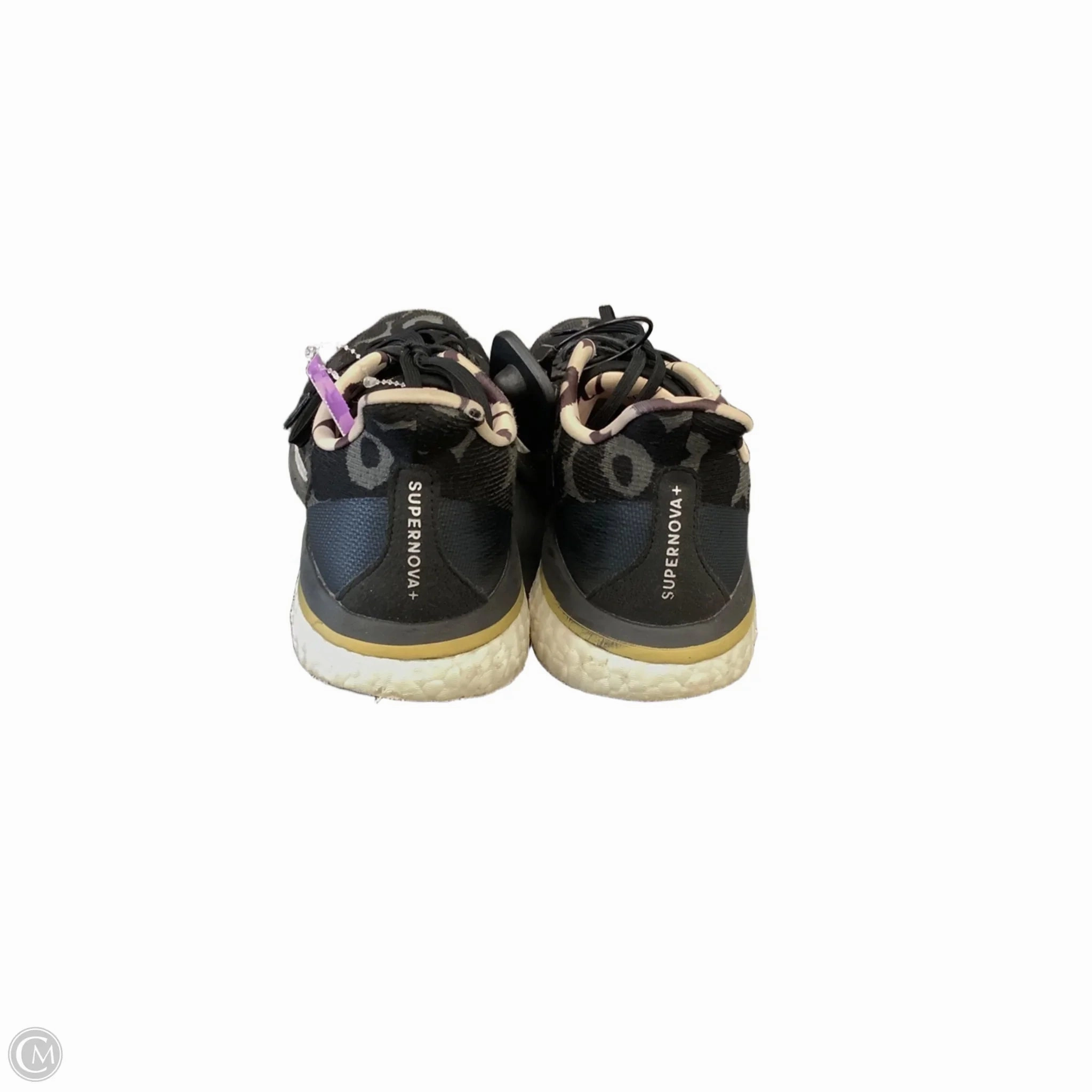 Adidas Leopard Print Tennis Shoes Shoes Athletic By Adidas In Black, Size: 8.5