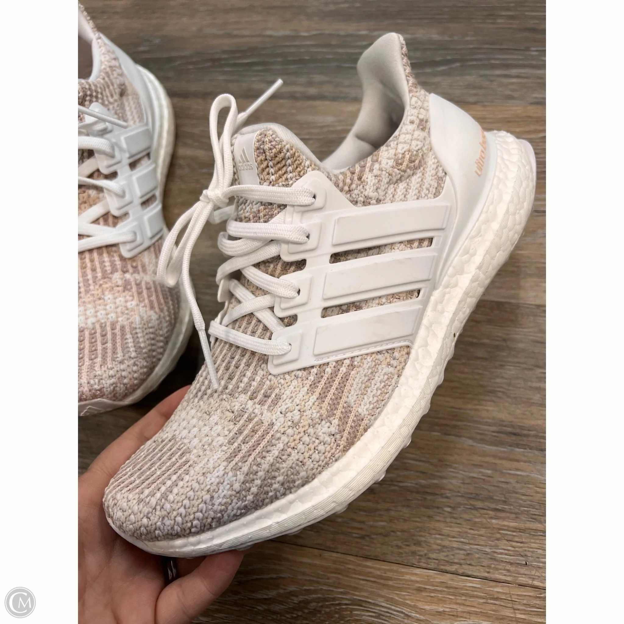 Adidas Luxury Shoes Shoes Athletic By Adidas In Cream & Tan, Size: 8