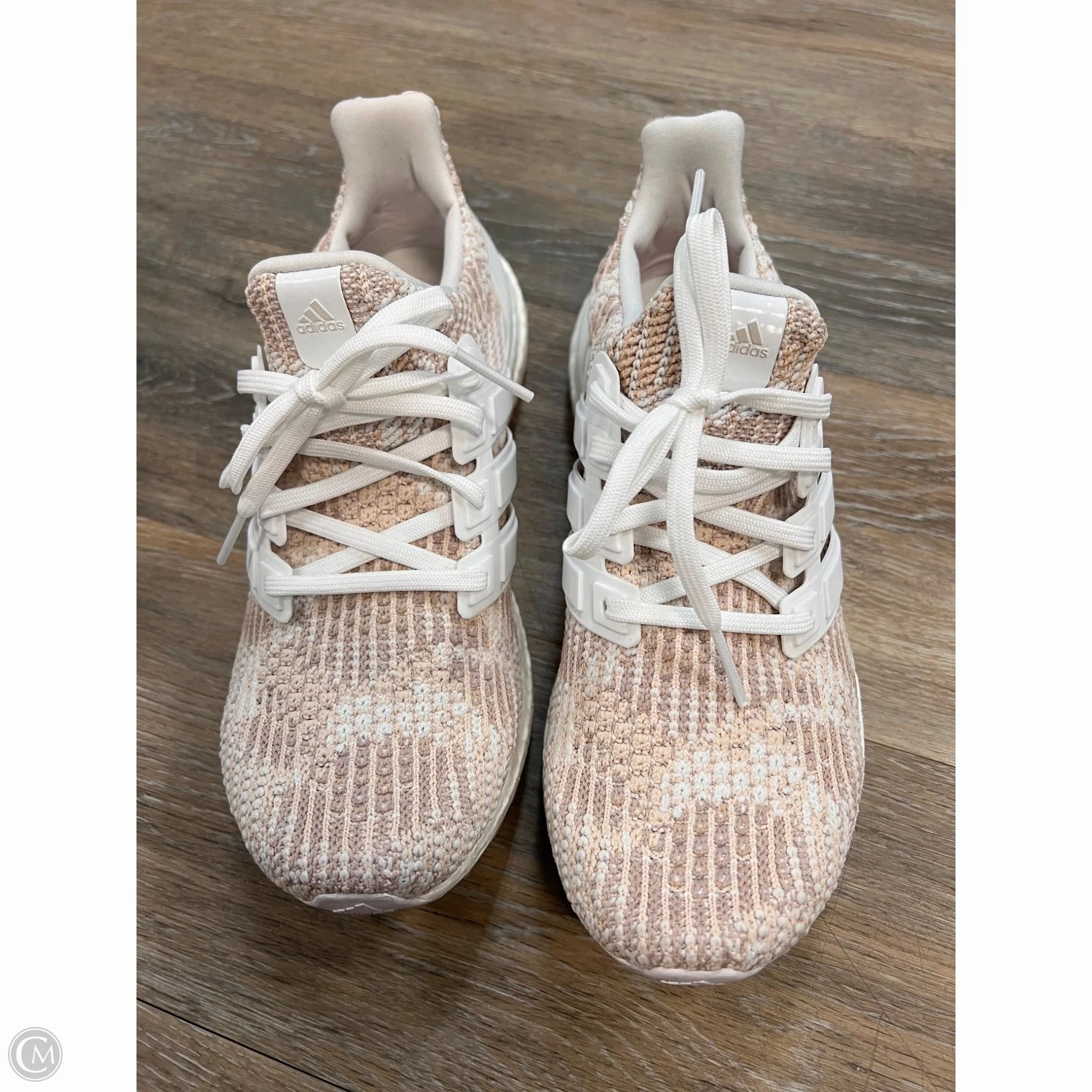 Adidas Design Shoes Shoes Athletic By Adidas In Cream & Tan, Size: 8