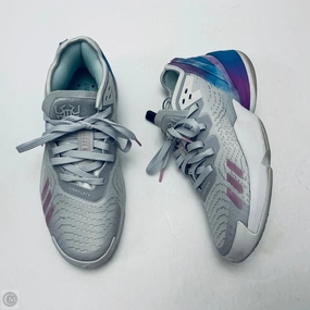 Adidas Low Drop Running Shoes Shoes Athletic By Adidas In Grey & Purple, Size: 9