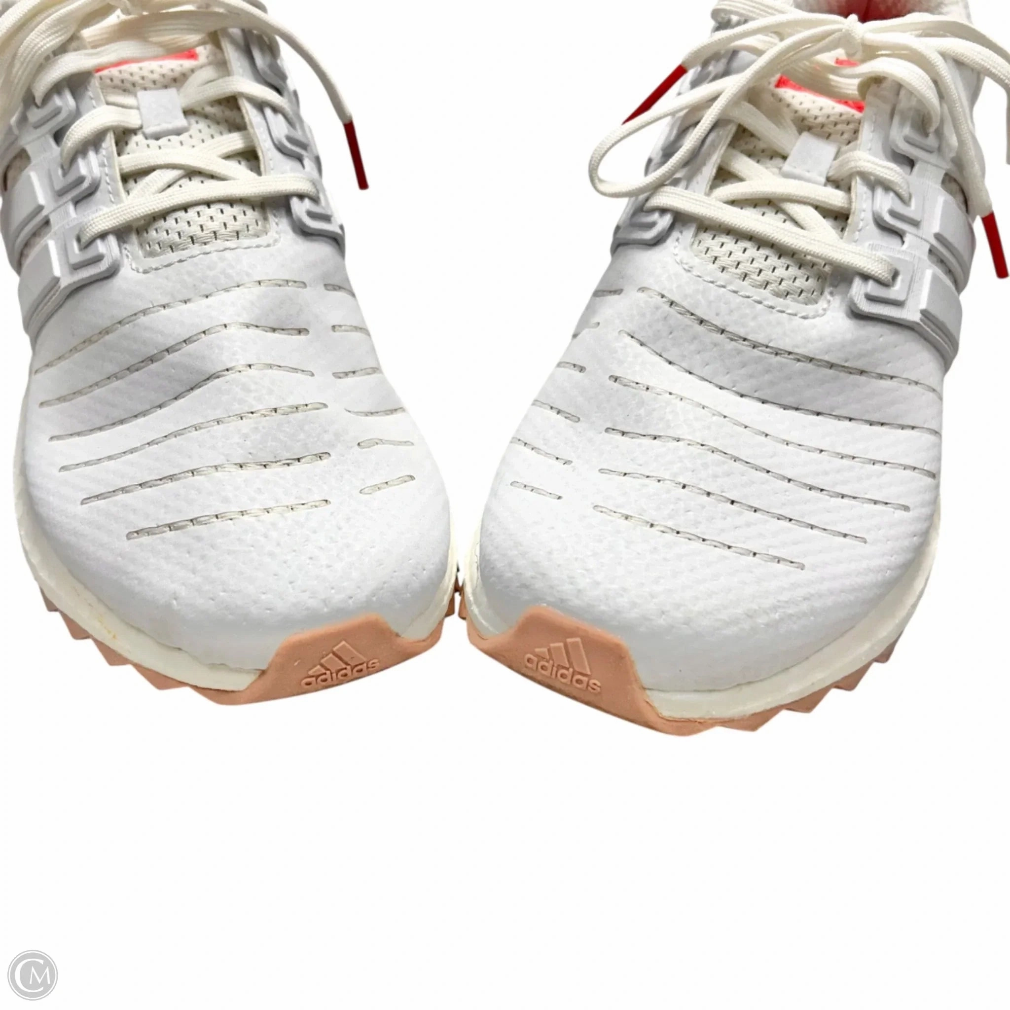 Shoes Athletic By Adidas In White, Size: 8.5 Adidas Wide Tennis Shoes