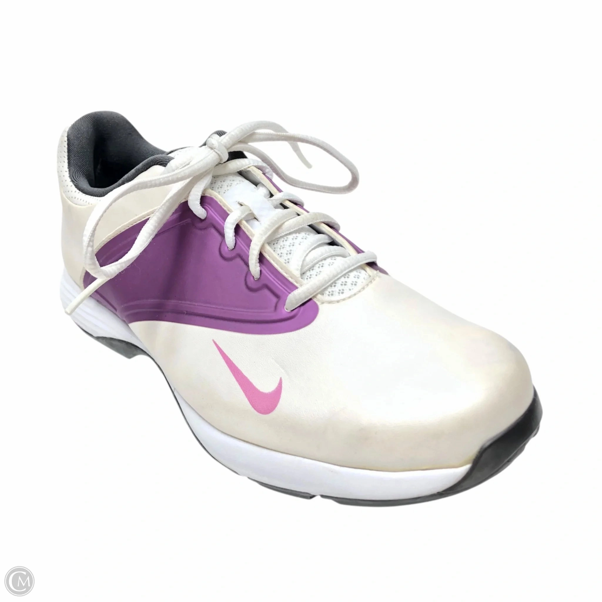Shoes Sneakers By Nike In Cream & Purple, Size: 7.5 Trusstic System Asics Running Shoes