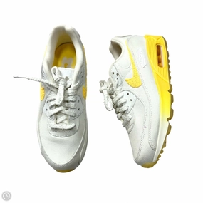 Shoes Sneakers By Nike In White & Yellow, Size: 7 Asics Shoes Authentication