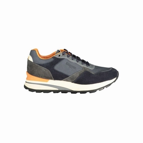 Blauer Blue Polyethylene Men Sneaker Best Walking Sneakers For Bunions