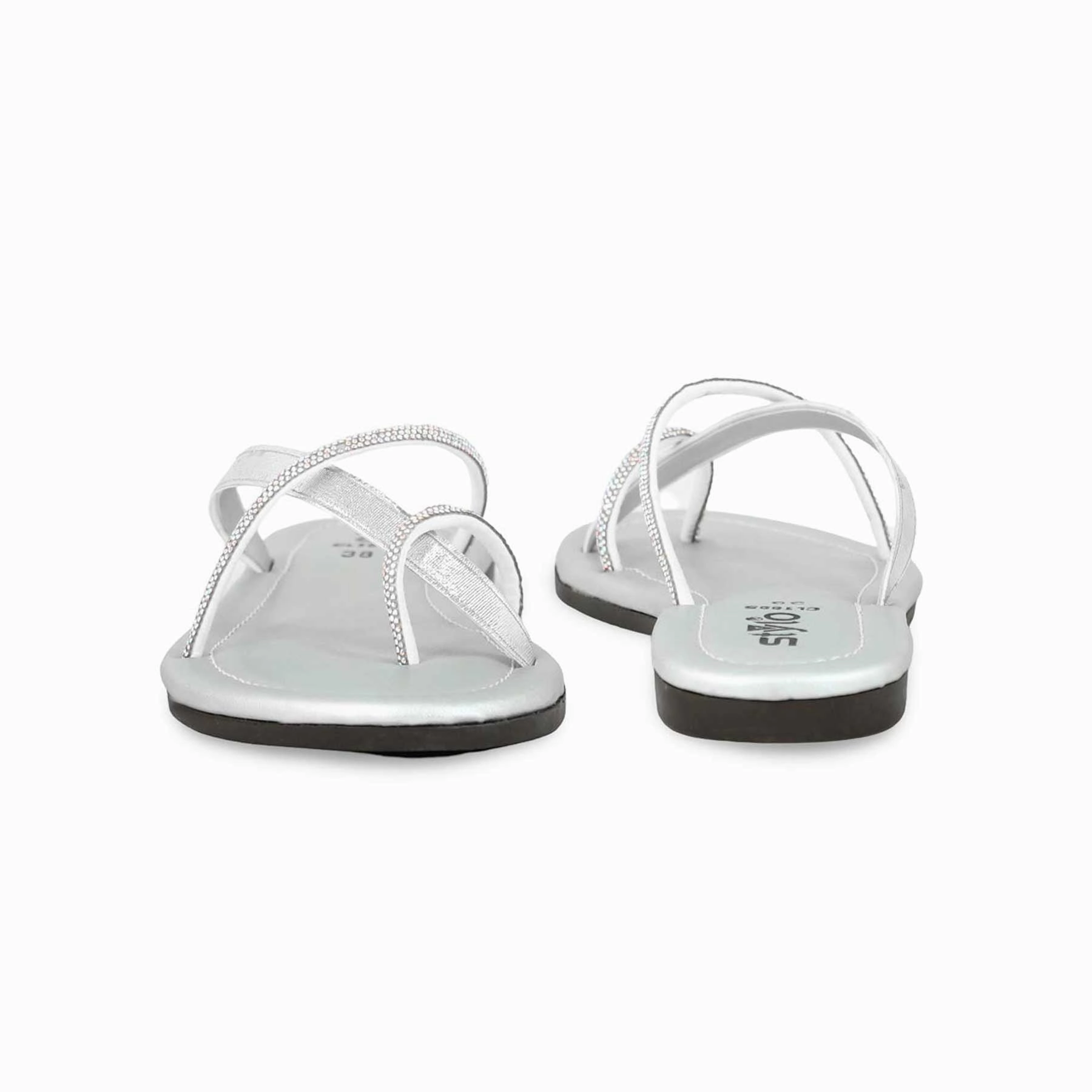 Harley Davidson Casual Shoes Silver Casual Chappal CL1895