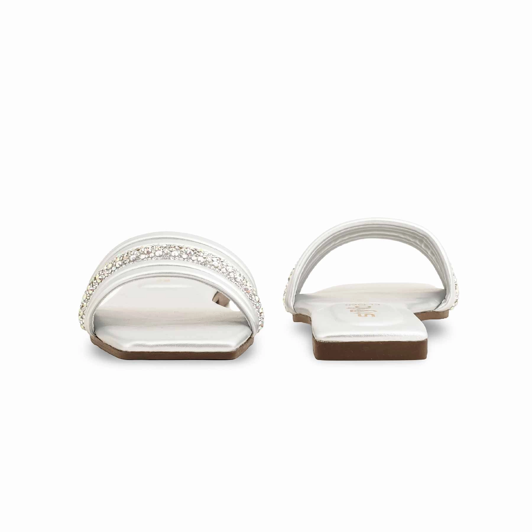 Space Hippie 01 Casual Shoes Silver Casual Slipper CL1960