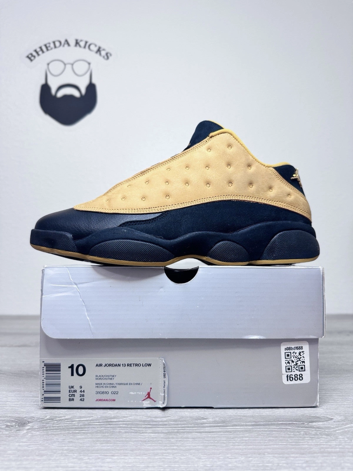 Asics Gel Trail Running Shoes Size 10.5 - Nike Air Jordan 13 Low Retro Chutney (310810022) 2017 Preowned