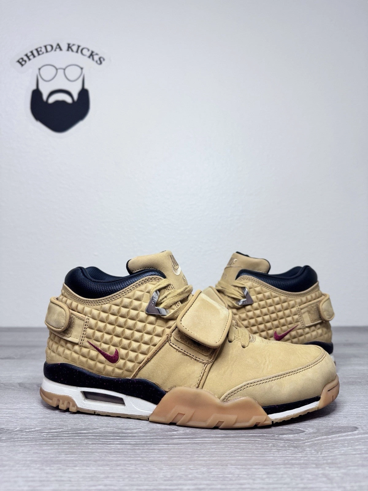 Asics Shoes Nyc Gel Size 10.5 - Nike Air TR Cruz Wheat (812637-700) Preowned Authentic