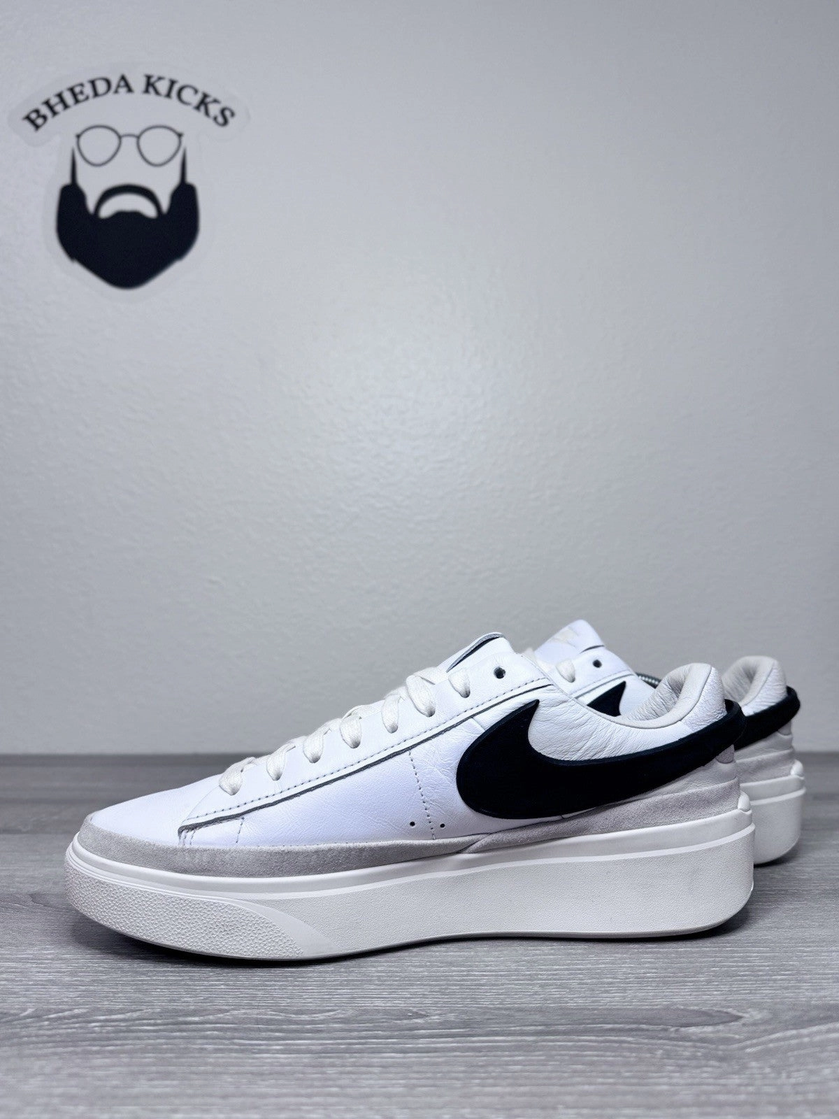 Asics Gel-quantum 180 4 Running Shoe Size 10.5 - Nike Blazer Phantom Low White Black HF3119-101 Preowned Authentic