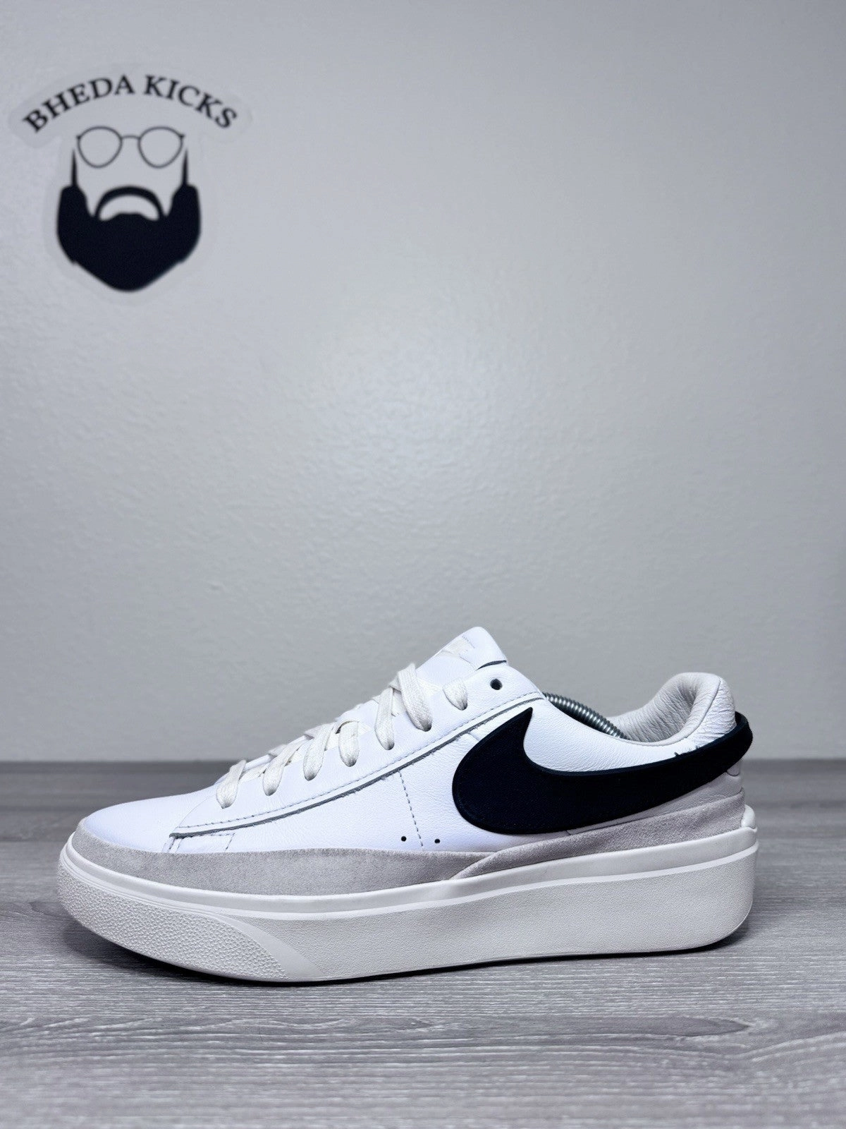 Asics Gel-nimbus Lite Running Shoes Size 10.5 - Nike Blazer Phantom Low White Black HF3119-101 Preowned Authentic