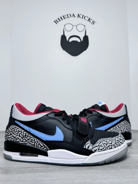 Size 11.5 - Nike Air Jordan Legacy 312 Low Chicago Flag Black Red CD7069-004 Asics Shoes With Arch Support