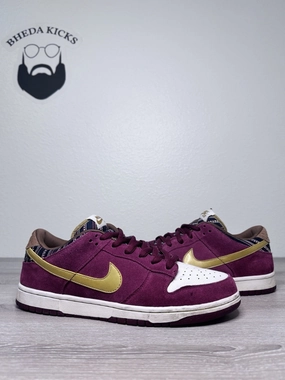 Asics Gel Challenger Tennis Shoe Size 11.5 - Nike Dunk Pro SB Low Anchorman 2009 304292-672 Preowned Vintage