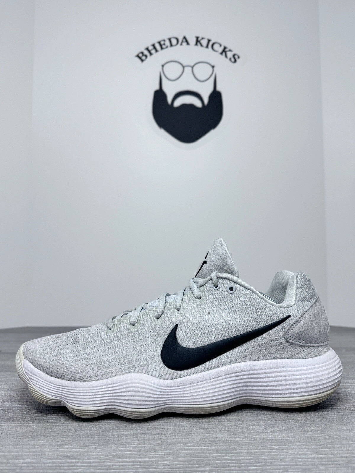 Size 11.5 - Nike Hyperdunk 2017 Low White Black  Pure Platinum Basketball Shoes Asics Trendy Shoes