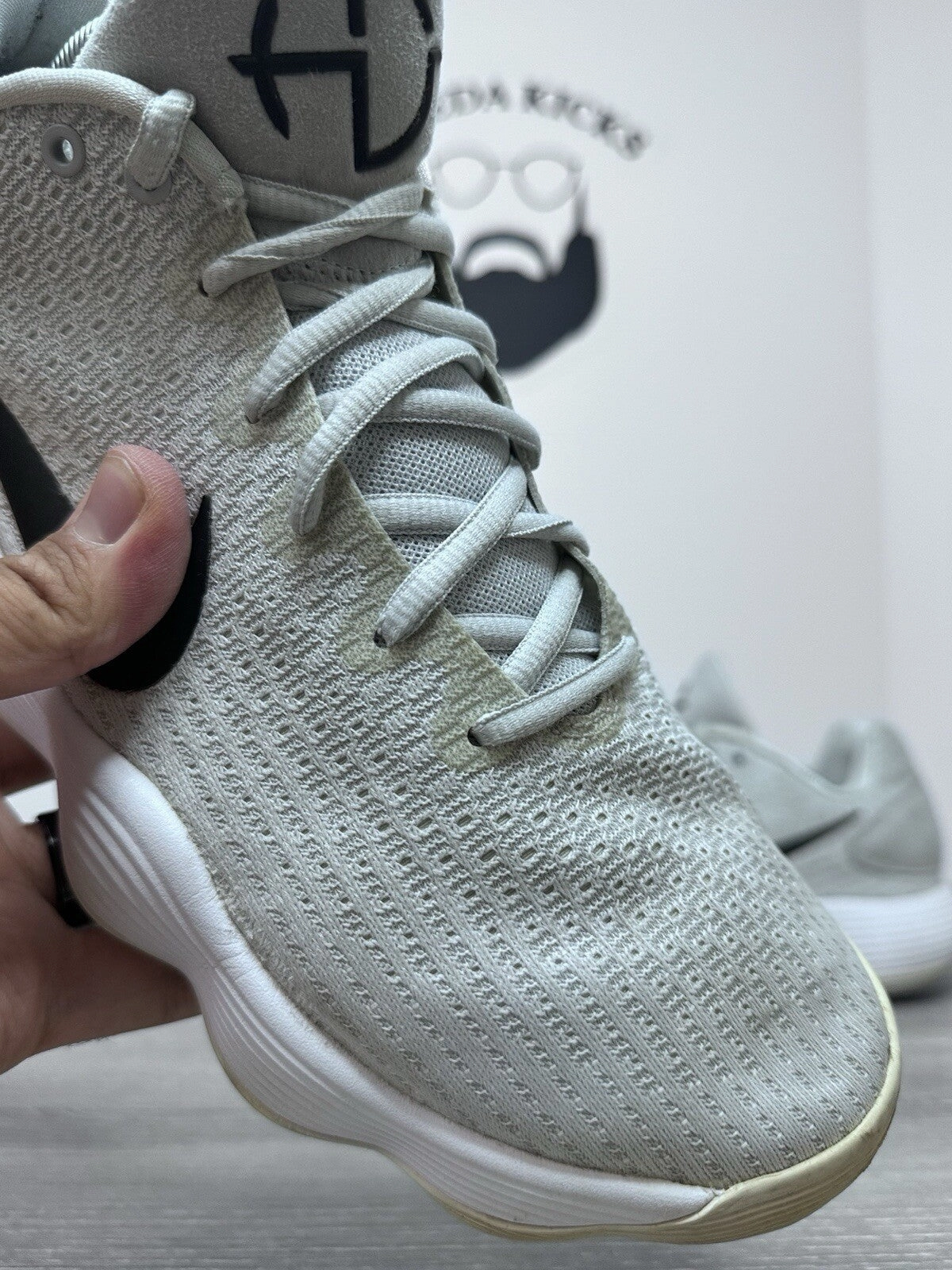 Hyrox Shoes Asics Size 11.5 - Nike Hyperdunk 2017 Low White Black  Pure Platinum Basketball Shoes