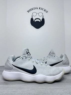 Size 11.5 - Nike Hyperdunk 2017 Low White Black  Pure Platinum Basketball Shoes Best Asic Shoe For Plantar Fasciitis