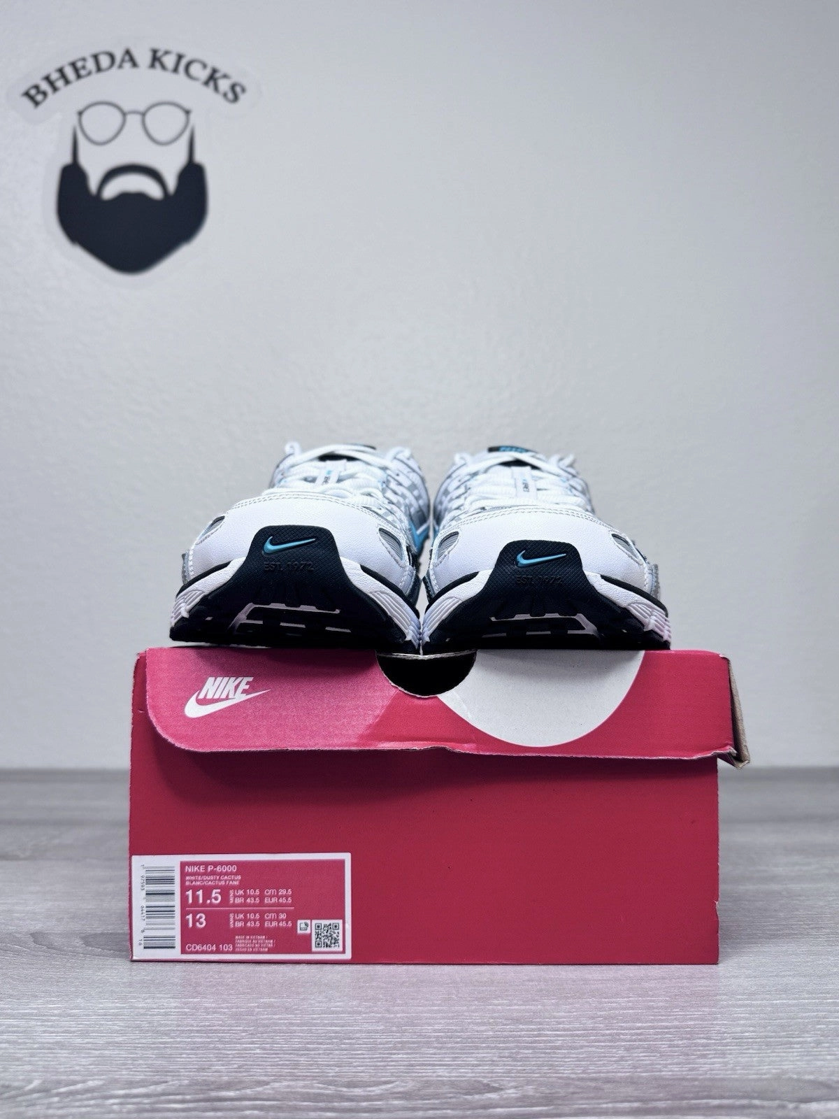 Size 11.5 - Nike P-6000 Dusty Cactus CD6404-103 Preowned Authentic Asics New Marathon Shoe