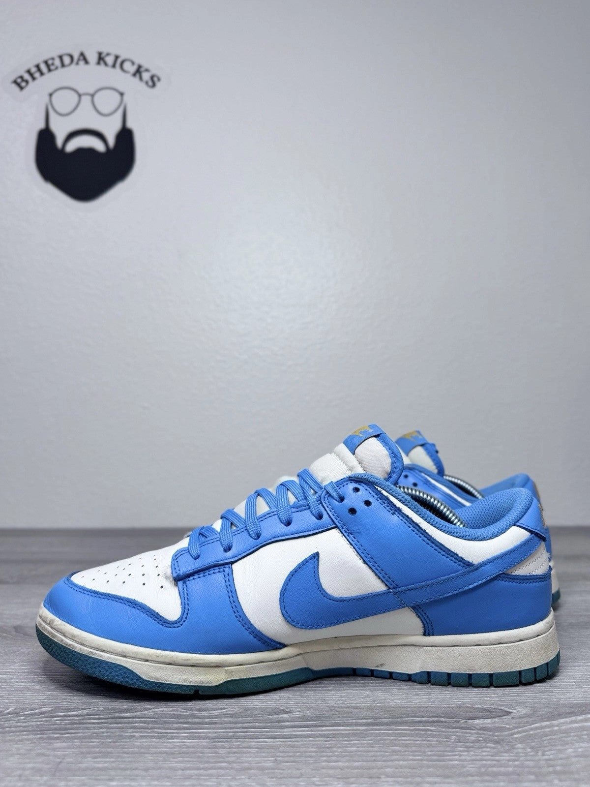 Size 11.5W/10 Mens - Nike Dunk Low Coast W (DD1503-100) Preowned Authentic Ebay Asics Volleyball Shoes