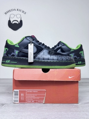 Size 11 - Nike Air Force 1 Premium Lucha Libre 313641-002 Preowned Authentic Asics Gel Venture 6 Trail Running Shoe