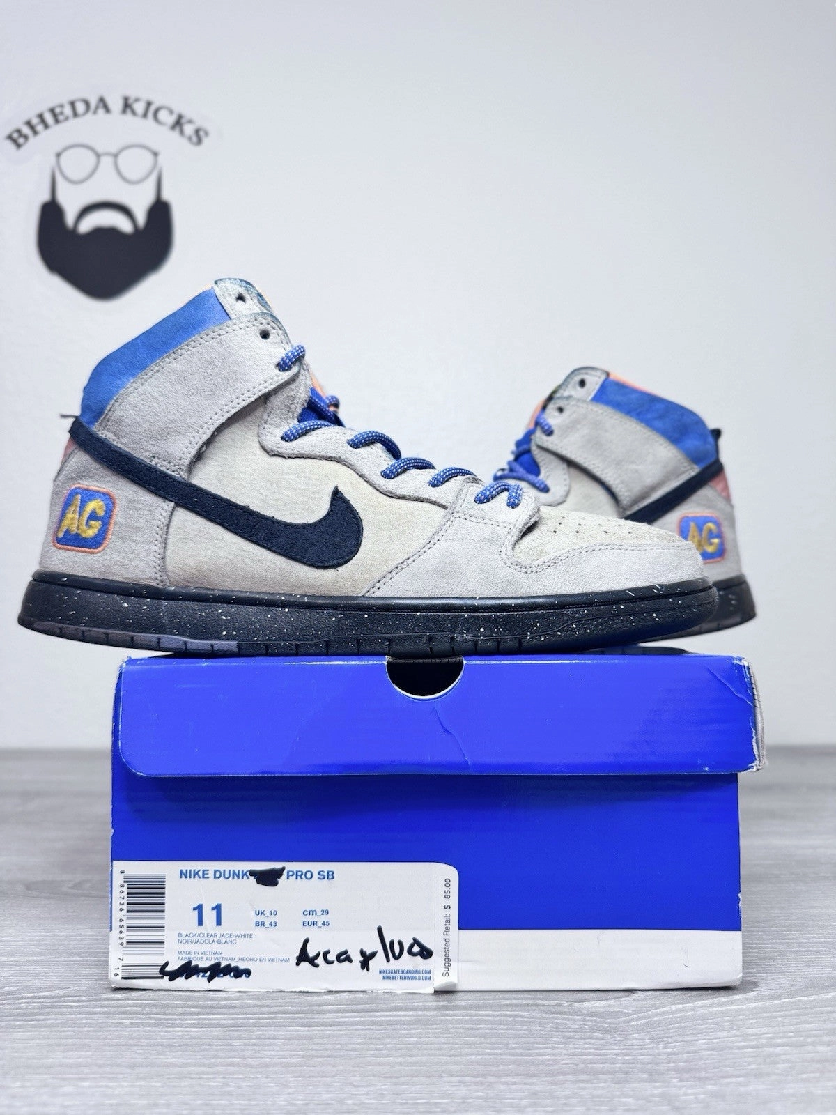 Asics Top Rated Running Shoe Size 11 - Nike Dunk Premium SB High Acapulco Gold Preowned 313171-207 Authentic