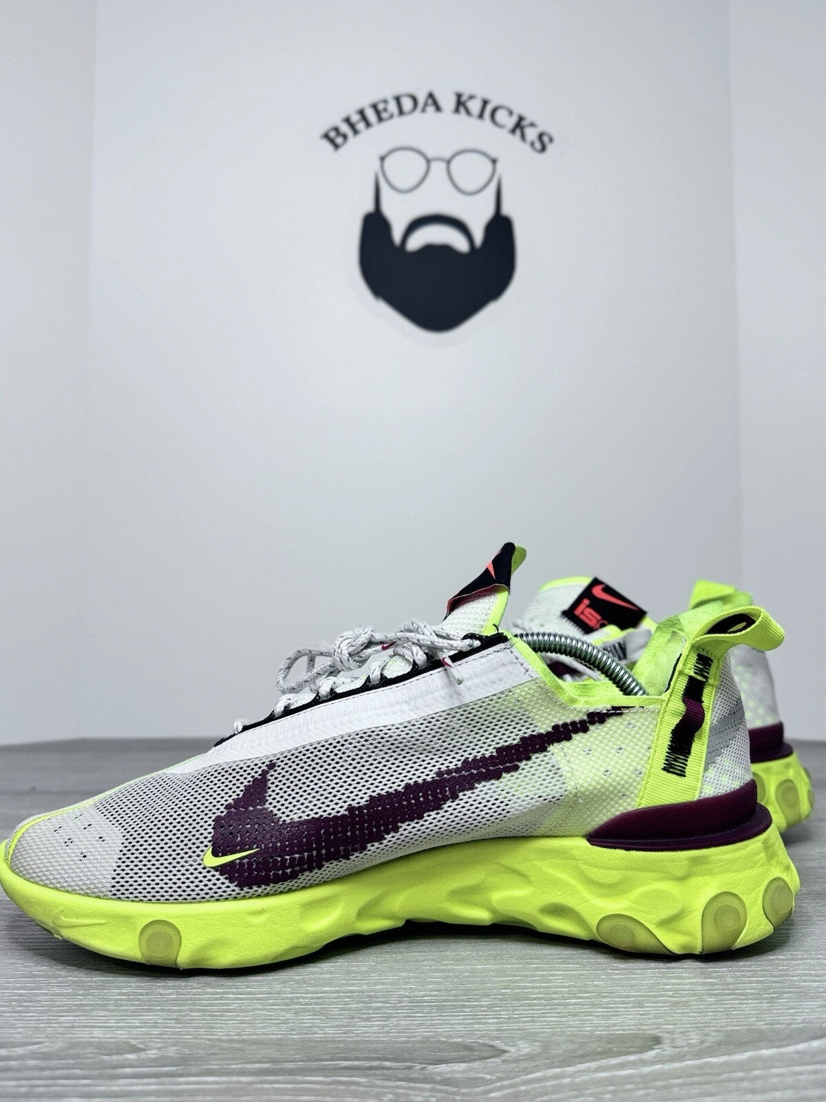 Asics Shoes With Good Arch Support Size 11 - Nike React ISPA Sneakers Platinum Volt Running Shoes CT2692 002 Men's