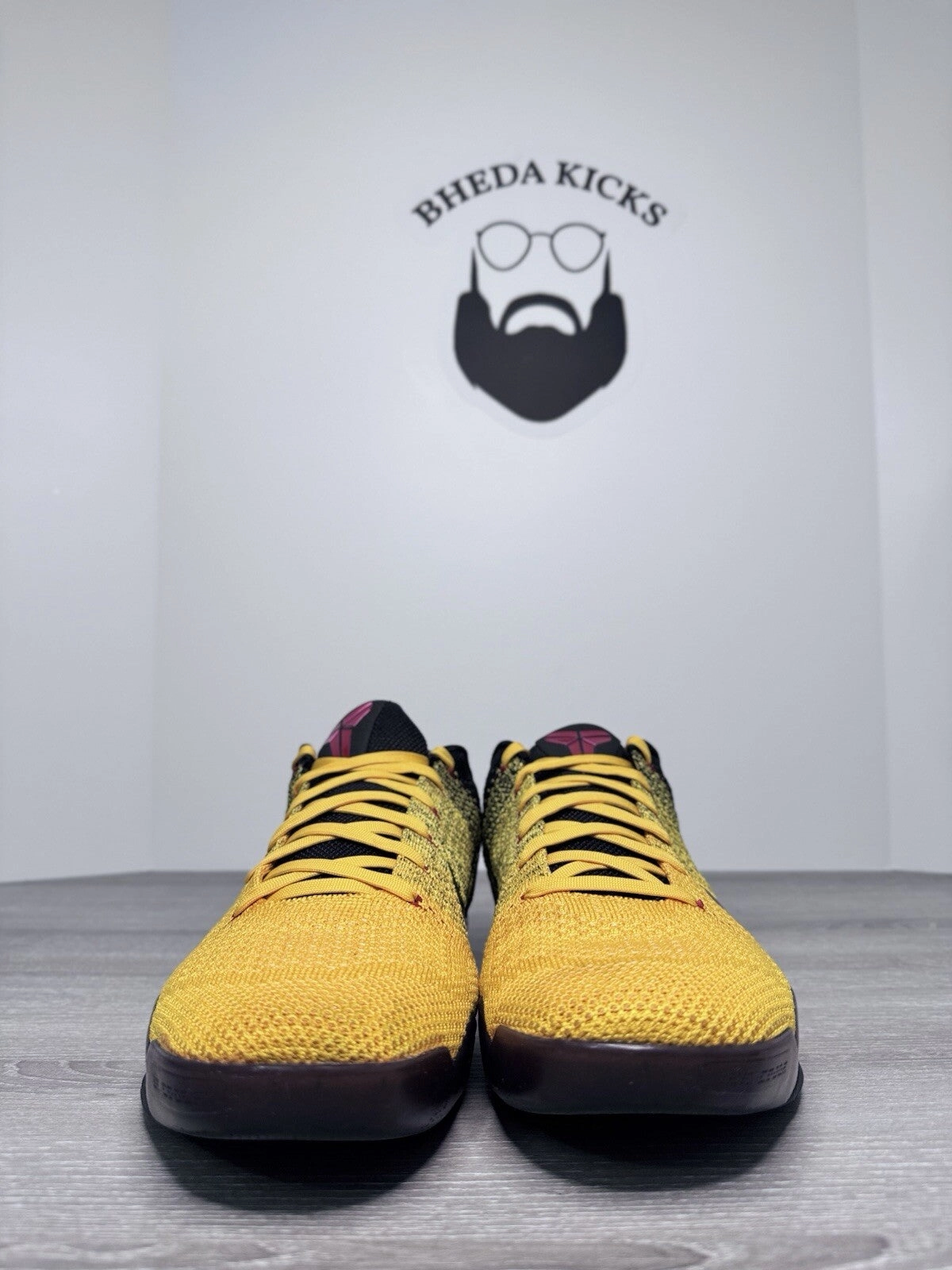 Fashion Asics Shoes Size 12.5 - Nike Kobe 11 Elite Low Bruce Lee 822675-706 Preowned CLEAN