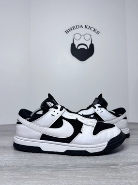 Asics Shoes Under 100 Size 12 - Nike Air Dunk Jumbo 'Reverse Panda' DV0821-002 Preowned Authentic