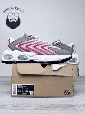 Size 12 - Nike Air Max TW Bone Red Clay DQ3984-002 Preowned Authentic Weight Lifting Shoes Asics