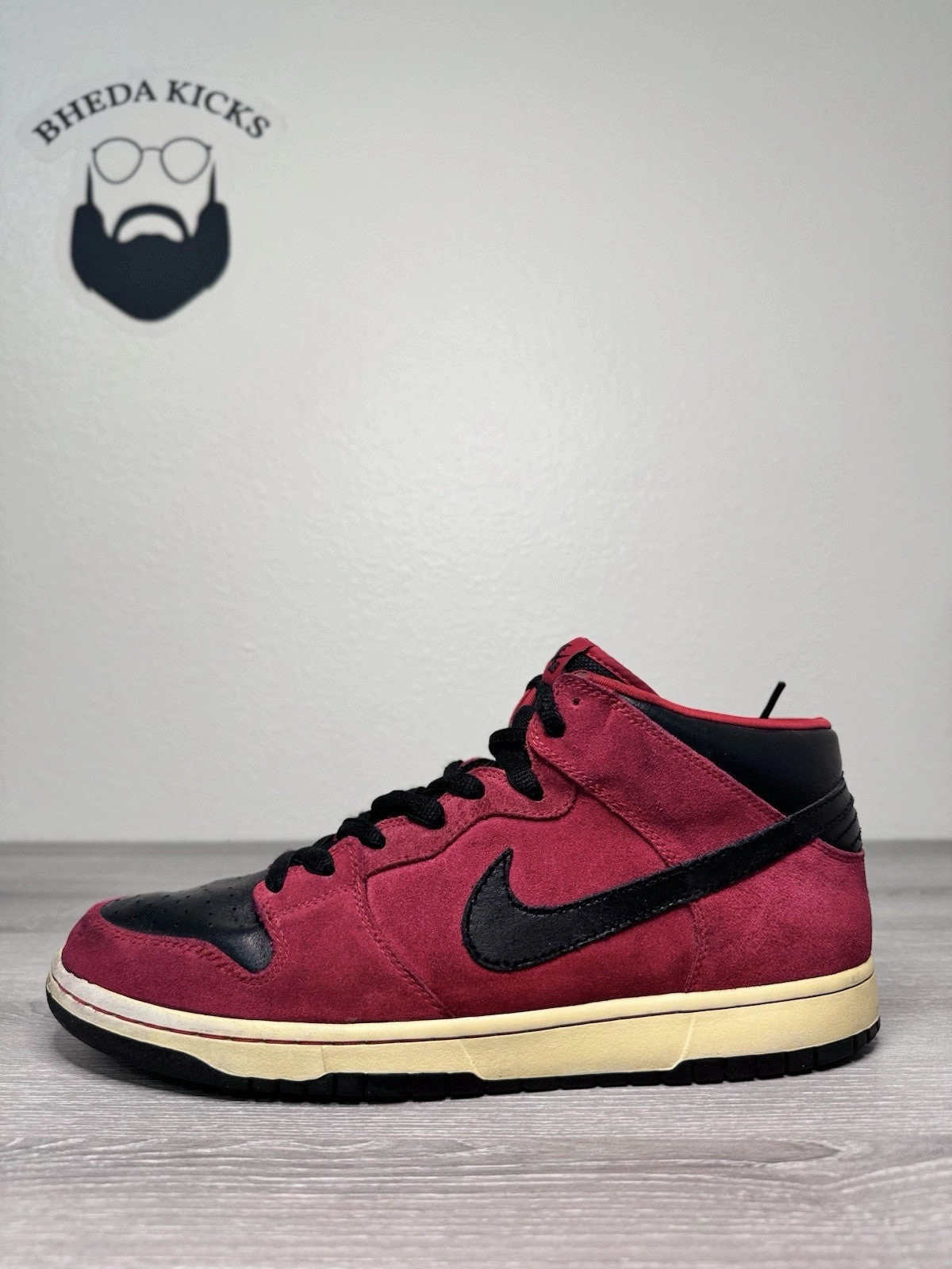 Asics Field Hockey Shoes Usa Size 12 - Nike Dunk Pro Sb Mid Red 314383-600 Preowned Authentic