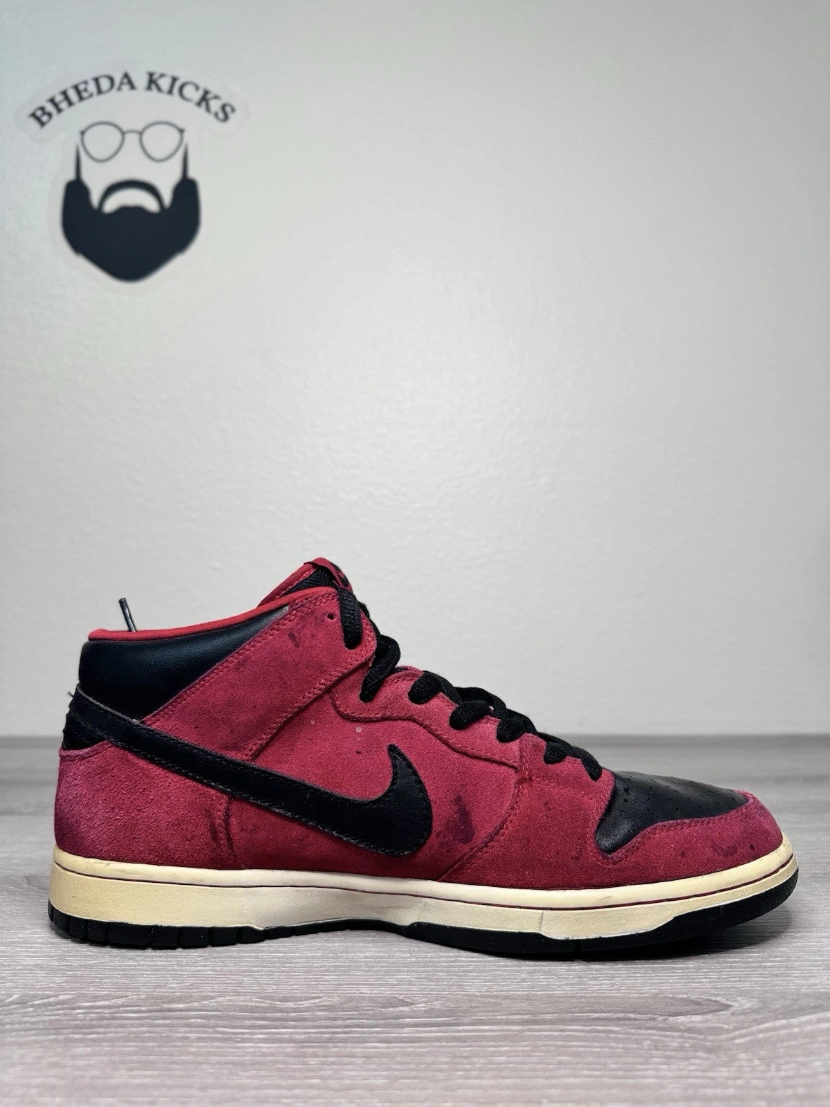 Asics Shoes Novablast Size 12 - Nike Dunk Pro Sb Mid Red 314383-600 Preowned Authentic